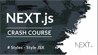 NEXT.js Crash Course | Styles - Styled JSX #9