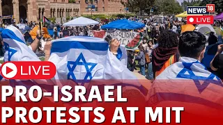 Cambridge University LIVE | Pro-Israeli Protesters Gather In MIT Campus | Pro-Israel Protest | N18L