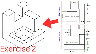 Isometric Drawing Tutorial: Convert 2D Orthographic Views into Stunning 3D Art