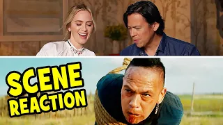 Emily Blunt and Chaske Spencer Scene Reaction | THE ENGLISH Season 1