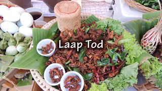 Best Street Food Thailand: Food Tour of Hua Hin to Taste Laap Tod (ลาบทอด)