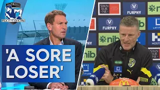 Kane Cornes calls out Damien Hardwick over response to Tom Lynch questions - Sunday Footy Show