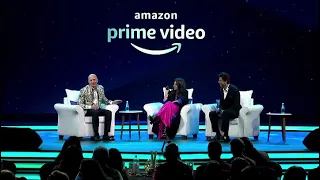 Jeff Bezos Funny Movement with Shahrukh Khan - Amazon CEO