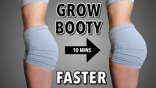 DO THIS TO GROW YOUR BOOTY FASTER 🍑🔥 - GLUTE ACTIVATION - Grow Booty NOT Thighs - Bubble Butt