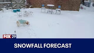 How much snow to expect for rest of winter?