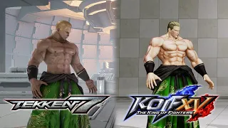 Geese Howard - Tekken 7 & KOF XV Comparison