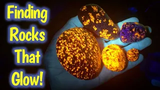 Fluorescent Yooperlite Hunting! Lake Superior Hidden Secrets | Crystal Gem Mining