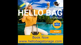 Luggage Storage in Paris, Amsterdam, Rotterdam, Brussels, Rome, Milano, Venice, Cannes, Nice & More
