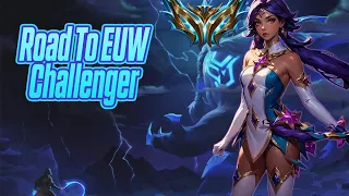 Rank 1 Nilah Euw Road To Challenger! (ADC Live stream Of Top Ranked OTP Nilah EUW)