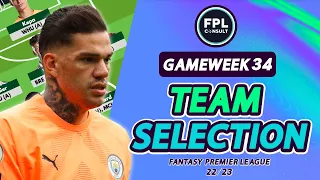 FPL DGW34 TEAM SELECTION - 10 Double Gameweek Players!