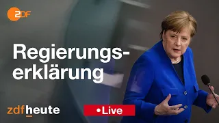 Merkel im Bundestag: Regierungserklärung zu EU-Ratspräsidentschaft