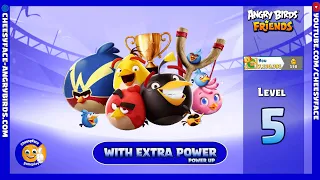 HOW TO GET the HIGHEST SCORE POWER-UP for Level 5 in Angry Birds Friends Tournament 1392
