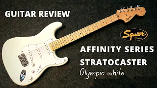 Squier By Fender Affinity Stratocaster Olympic White | Full Guitar Review
