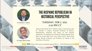 Webinar: The Hispanic Republican in Historical Perspective