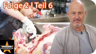 🐷 "Messer nicht wie Nagelschere halten!" - so zerlegt man ein Schwein! | 6/8 | Rosins Heldenküche