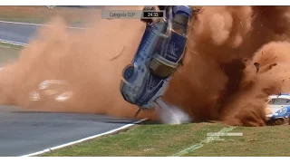 HORROR Crash Pedro Piquet Porsche GT3 Cup 2015 (HD)