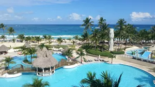 Occidental Caribe Punta Cana 2023, all inclusive Dominican Republic resort, day 2