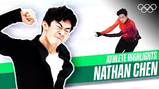 Nathan Chen ROCKS the Olympics with high scores! | #Beijing2022 🥇⛸