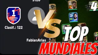 JUGANDO CONTRA TOP MUNDIALES | PARTE 4 _ Efootball 24 Mobile