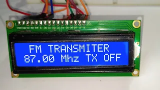 KT0803 FM TRANSMITER 60-108Mhz