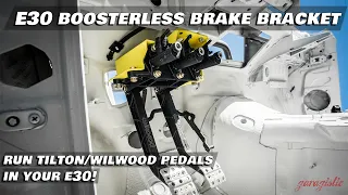 E30 Boosterless Brake Bracket Overview & Install