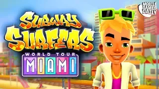 SUBWAY SURFERS MIAMI WORLD TOUR GAMEPLAY WALKTHROUGH (iOS Android)