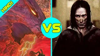 The One Above All Vs The One Below All Death Battel [ Explained In Hindi ]