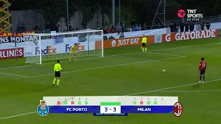 Porto U19 vs Milan U19 Penalty Shootout LIVE🔴 - UEFA Youth League 2023/24