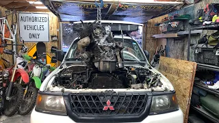 Building and installing a Montero Sport engine