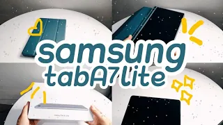 unboxing Samsung Galaxy Tab A7 Lite | Indonesia🇮🇩