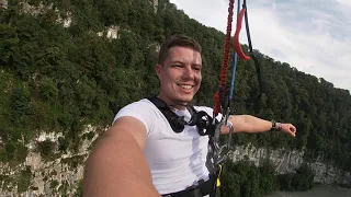 Bungy 207m jump, GoPro, AJ Hacket Sochi, Sep 5th, 2021