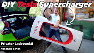 DIY Tesla Supercharger - Abholung & Plan | Tips, Tricks & More