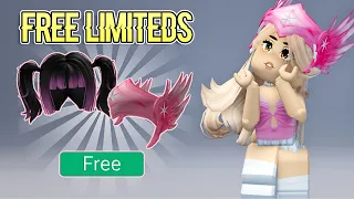 HURRY! NEW FREE LIMITED HAIR AND ITEM IN ROBLOX