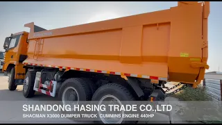 SHACMAN X3000 DUMPER TRUCK-SHANDONG HASING TRADE CO.,LTD-HASING