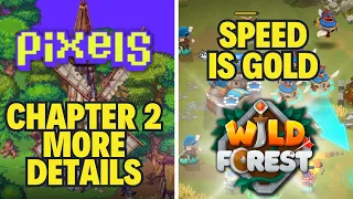 EVERY DETAILS OF CHAPTER TWO of PIXELS Game EXPLAINED with bonus scene WILD FOREST MUST WATCH