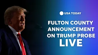 Watch live: Fulton County DA announcement in Trump election probe