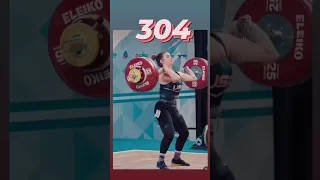 Kate Vibert | Pan-am Games Clean and Jerk #olympiclifts #cleanandjerk #strength