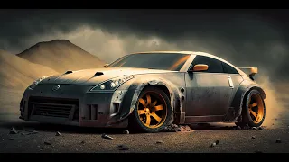 Nissan 350z in Realistic Style. Created with AI