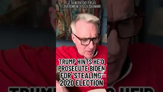 TRUMP HINTS HE'D PROSECUTE BIDEN OVER 2020 ELECTION Wed. Countdown Pod: https://tinyurl.com/3fc9jh98