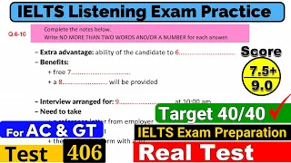 IELTS Listening Practice Test 2024 with Answers [Real Exam - 406 ]