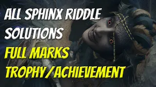 Every Sphinx Riddle Solution - Full Marks Trophy & Achievement Guide | Dragon's Dogma 2