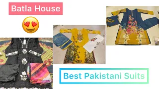 Pakistani Suits In batla house delhi 👌😍||Daily wear cotton suits ||@naishalifewithkids1635