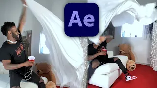 How To Disappear From Under A Ghostly Bed sheet | After Effects Tutorial