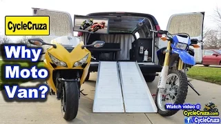 Why I Built Motorcycle Bug Out Van Instead of Modding RV | MotoVlog