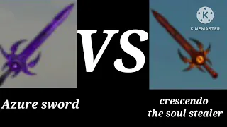 Azure sword vs crescendo the soul stealer. Roblox Swords