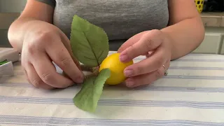 DOLLAR TREE Lemon Napkin Rings