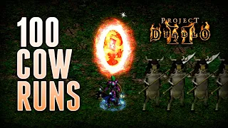 100 Cow Runs - Project Diablo 2 (PD2)