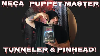 Neca Puppet Master..Tunneler And Pinhead Figure Review!