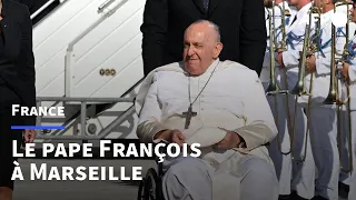Le pape François est arrivé à Marseille | AFP Images
