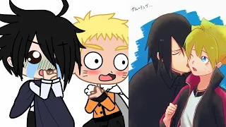 Time 7 reagindo a ships estranhos |Naruto-Boruto| gacha club